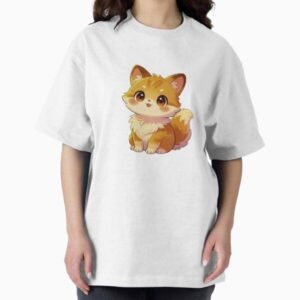 Cute Kawaii Fox Cartoon Animal Illustration