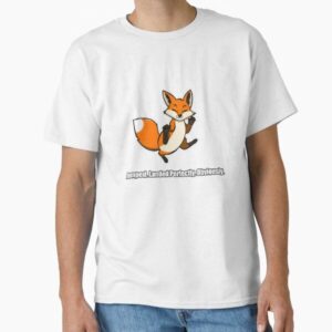 Fox - Jumped Landed Perfectly Obviously - Funny Fox Gift