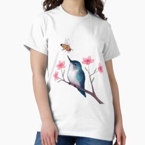 bee hummingbird with bee